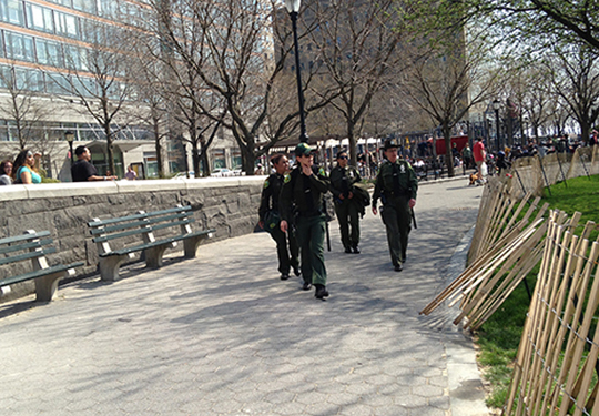 Families, Kids, Visitors Rudely Expelled from Rockefeller Park