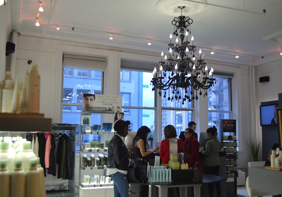 Asanda Aveda Spa Lounge in SoHo