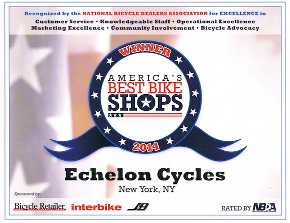 Echelon Cycles: NYC and America’s Best Bike Shop