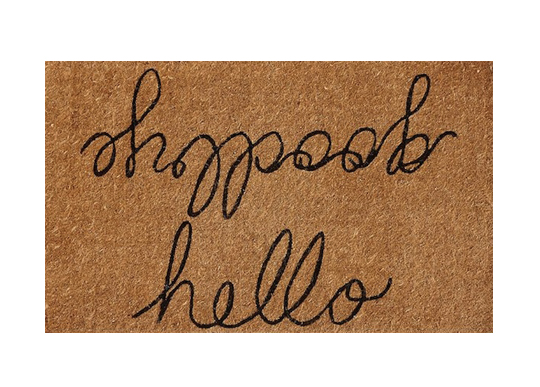 Doormats: Speak To Your Guests Without Saying A Word