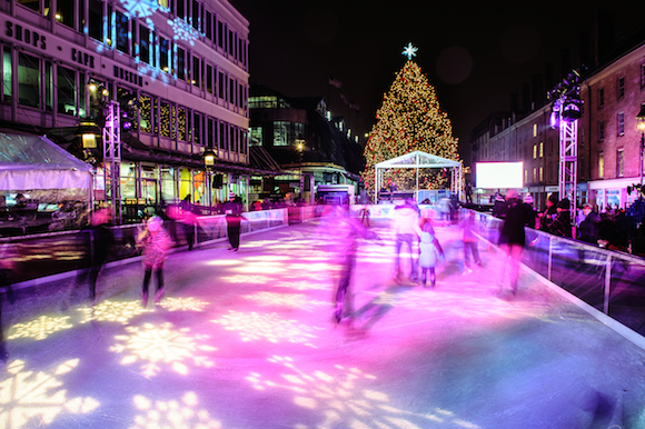 The South Street Seaport’s Annual Tree Lighting Ceremony