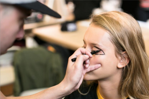 Backstage with Maybelline at NYFW