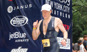 Elie Hirschfeld Scores Stunning Victory in Historic NYAC Indoor Triathlon