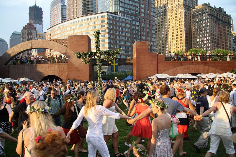 The Annual Swedish Midsummer Festival is Back