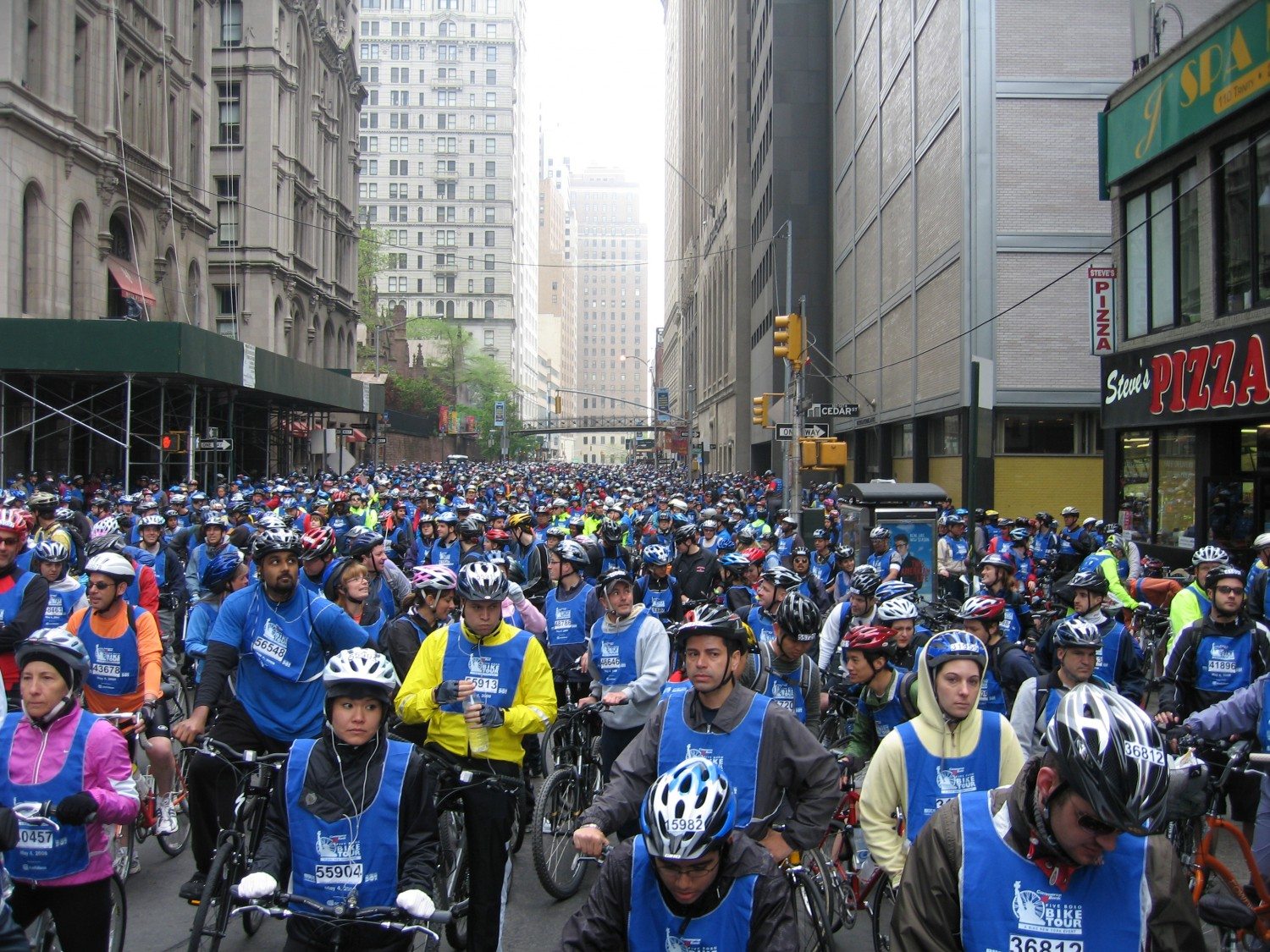 The Five Boro Bike Tour Takes Over New York