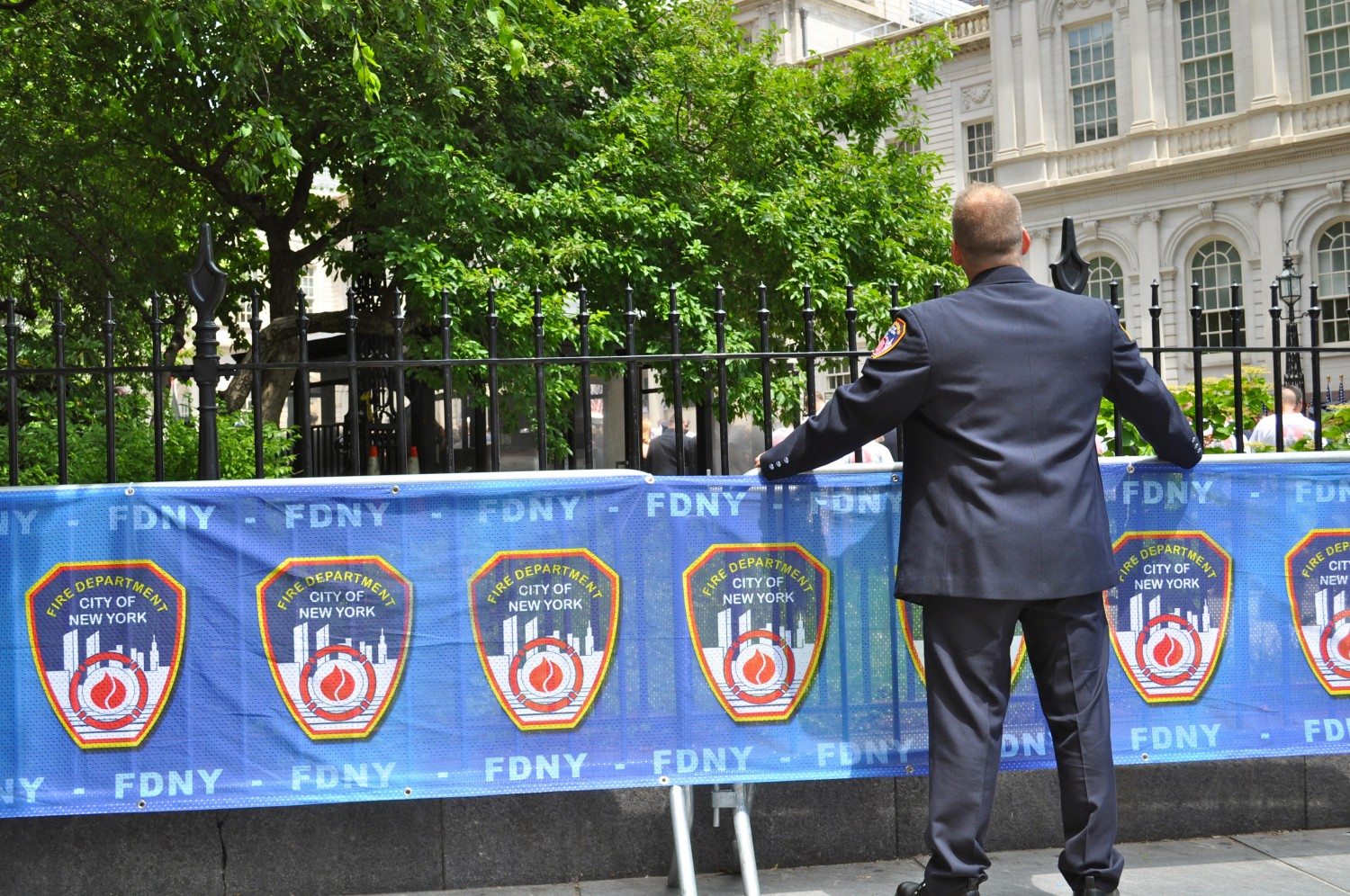 New Yorkers Celebrate the FDNY