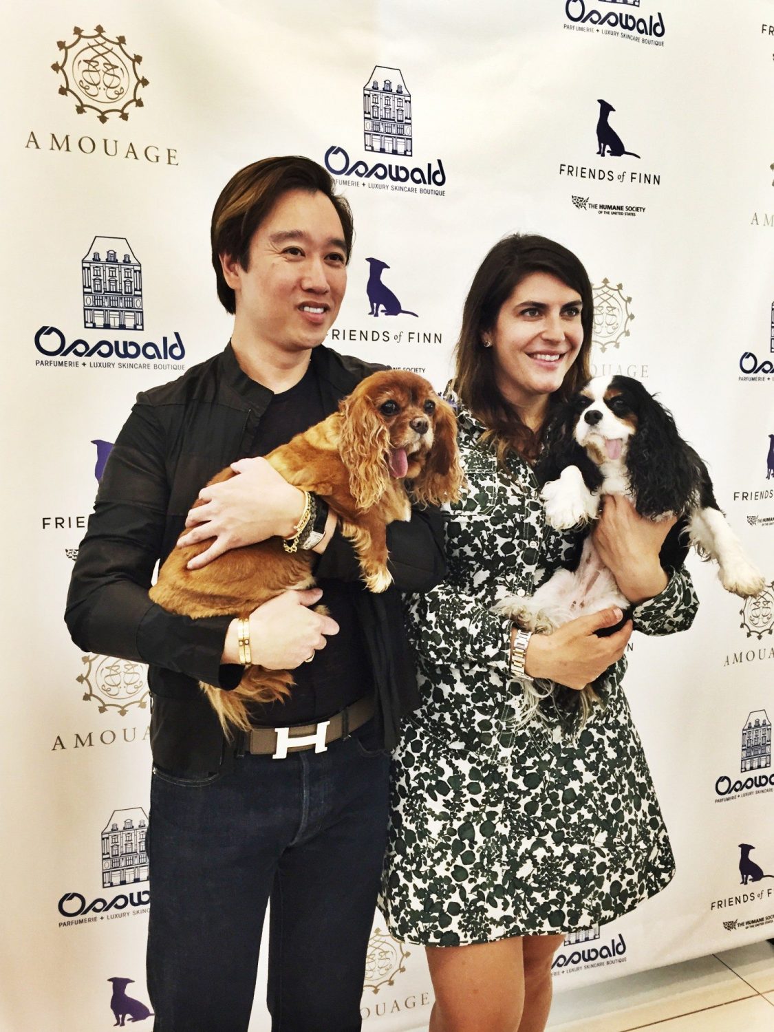 Amouage Candle Collection at Osswald Benefits Friends of Finn and The Humane Society of the United States