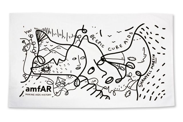 “Be Epic, Cure AIDS” With This Beach Towel