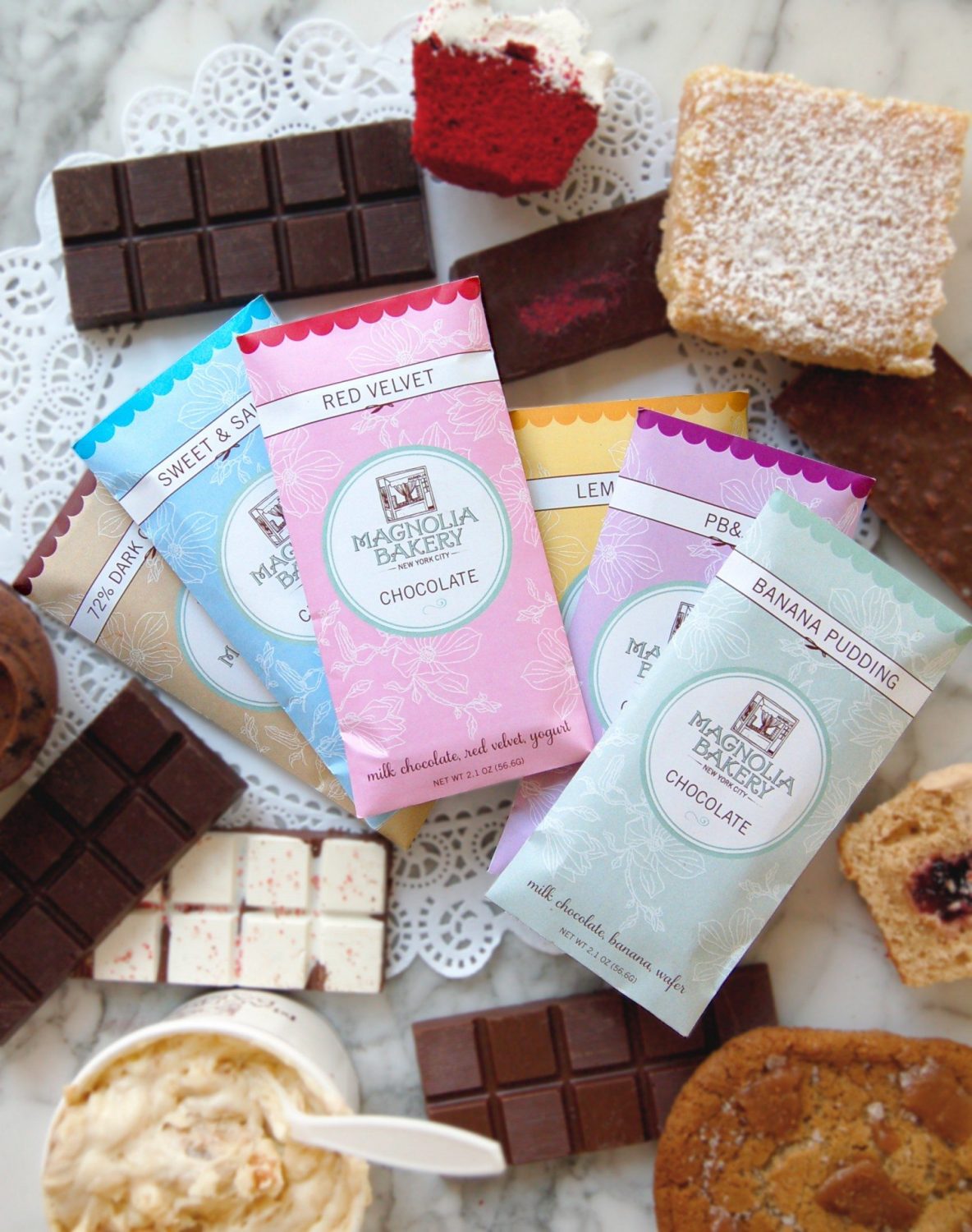Magnolia Bakery Debuts Chocolate Bars