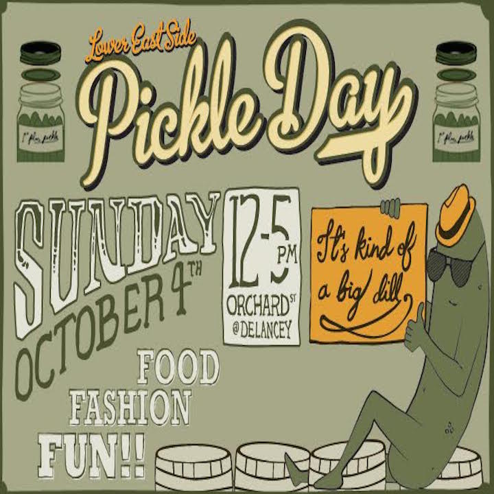 Lower East Side’s Pickle Day: 13th Edition