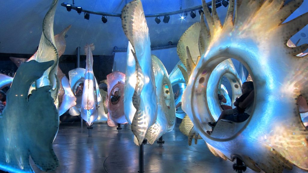Art In Motion: The Battery’s Seaglass Carousel