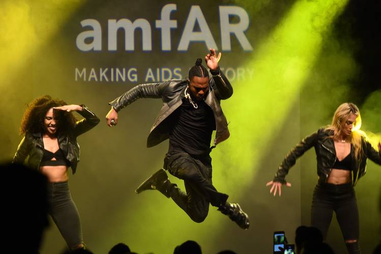 Stars Shine At Annual AMFAR The Inspiration Gala Event At New Moynihan Station