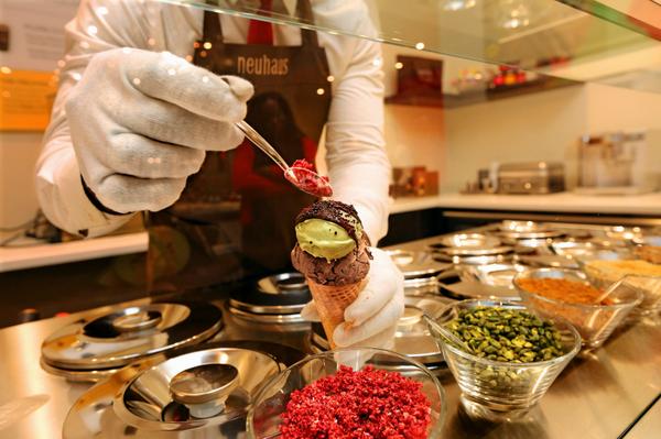 Downtown Celebrates National Ice Cream Day at Neuhaus