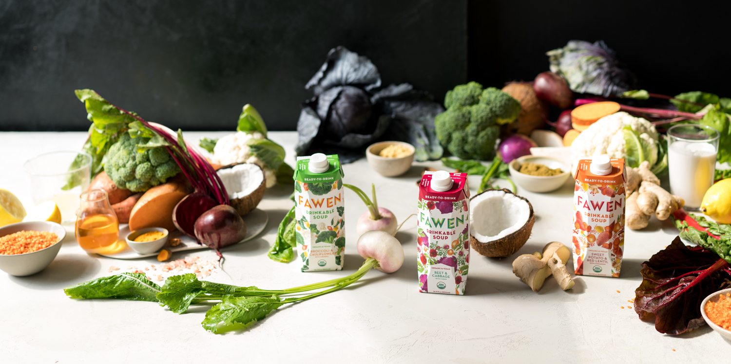 FAWEN’s Fabio Fossati & Amanda Bowen on their delicious, healthy & ready-to-drink soups