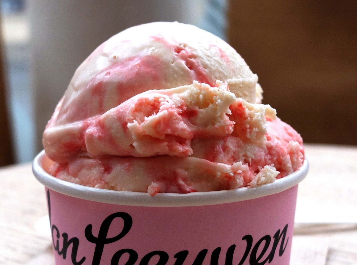 Peppermint Stick ice cream from Van Leeuwen