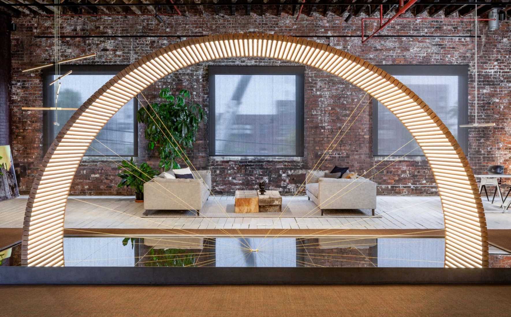 Stickbulb Lights Showroom