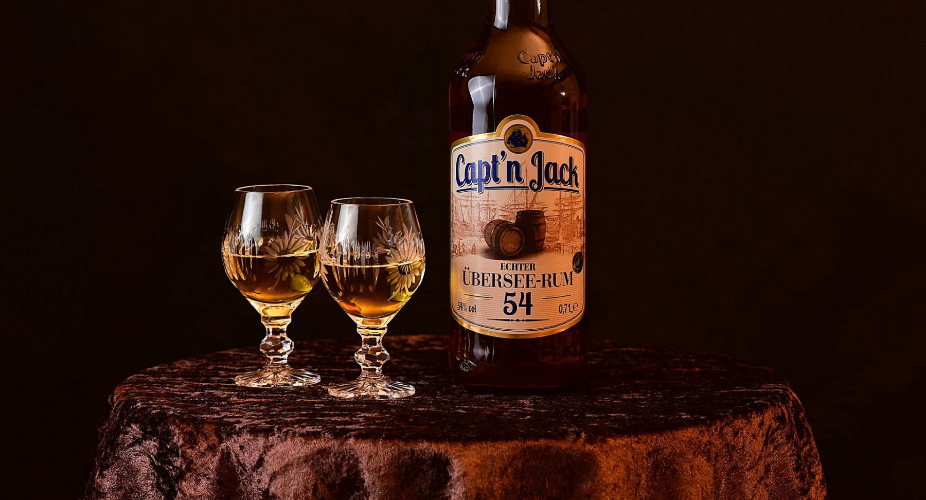 two drinking glasses