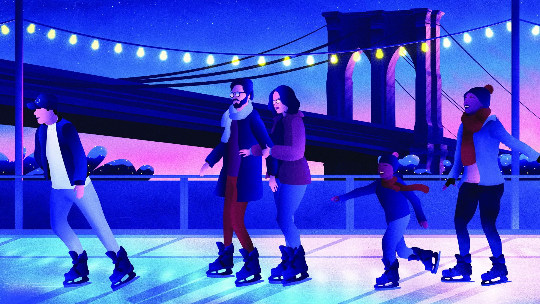 Cutting the Ice at Winterland Rink