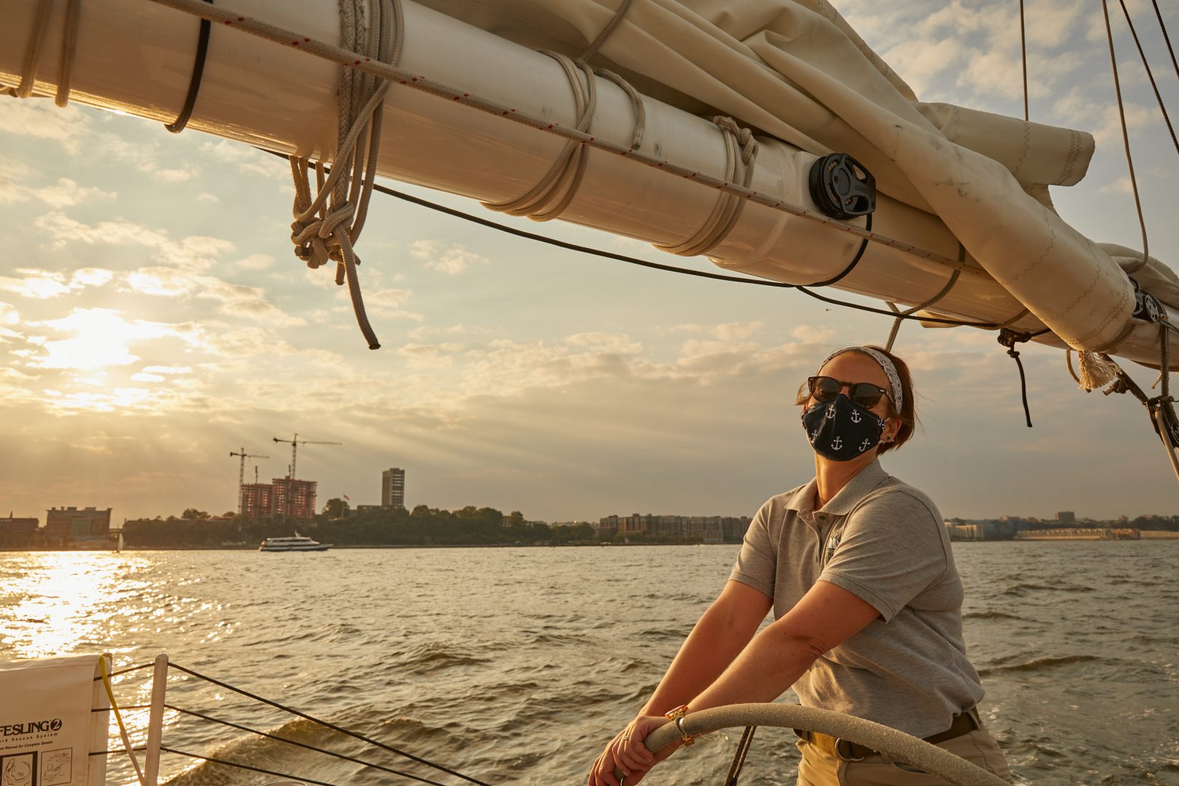 At the Helm - Captain Sarah Pennington