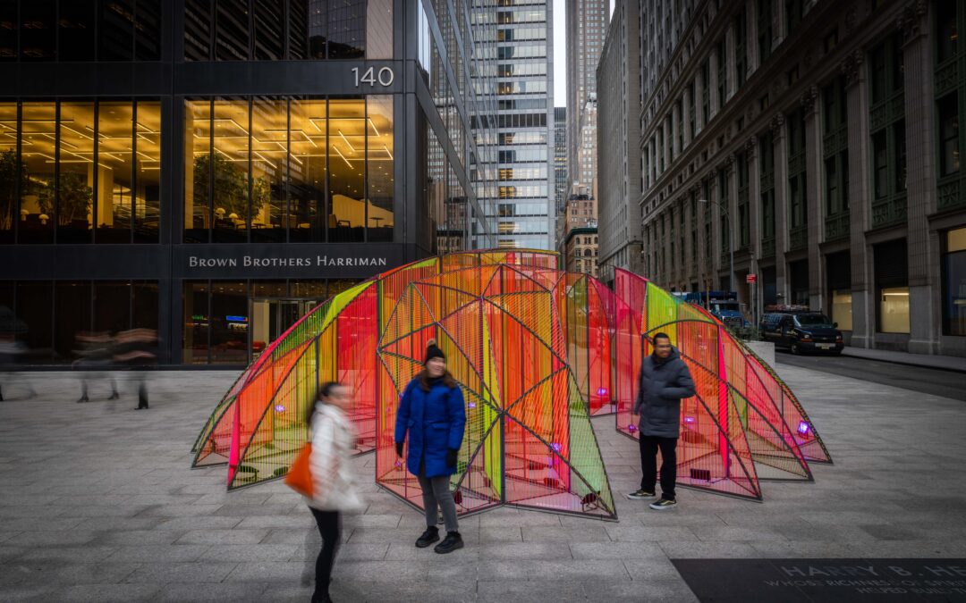 Downtown Alliance Unveils ‘Geo’ Art Installation